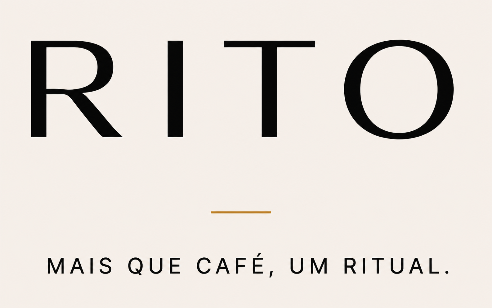 RITO — Mais que café, um ritual